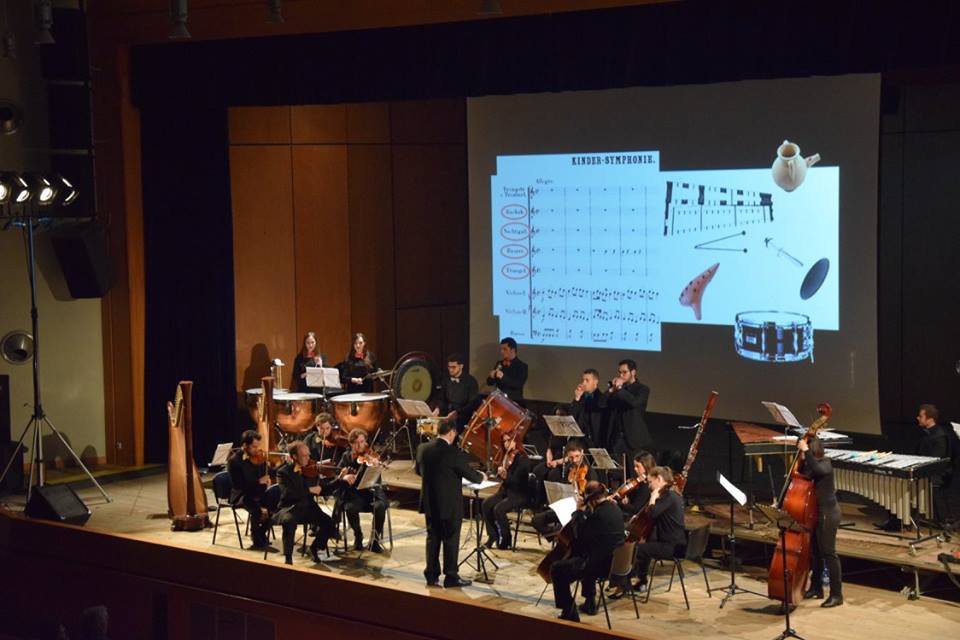 Orchestra da Camera di Messina — concerto didattico, angolazione laterale
