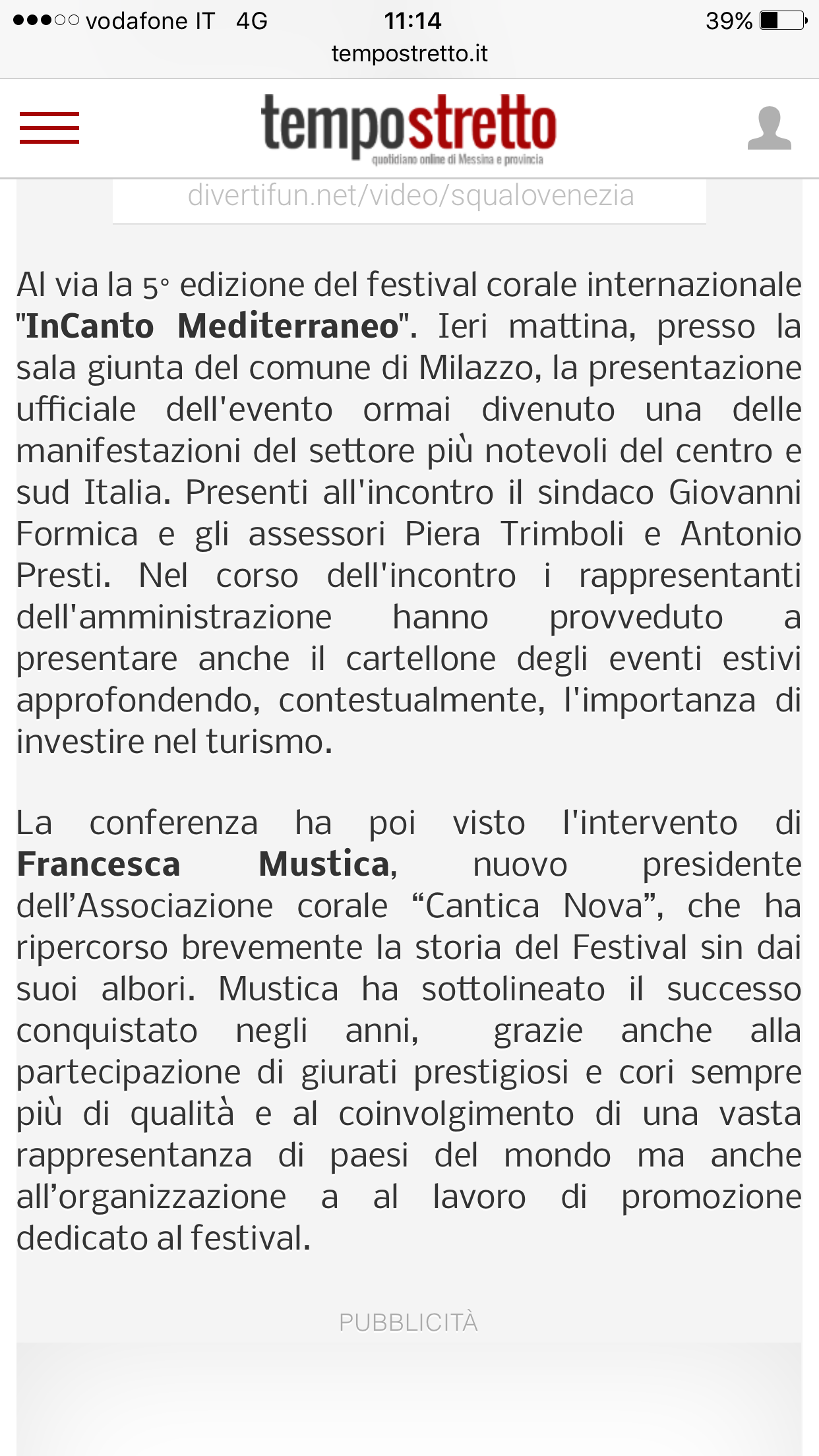 Festival InCanto Mediterraneo 2017