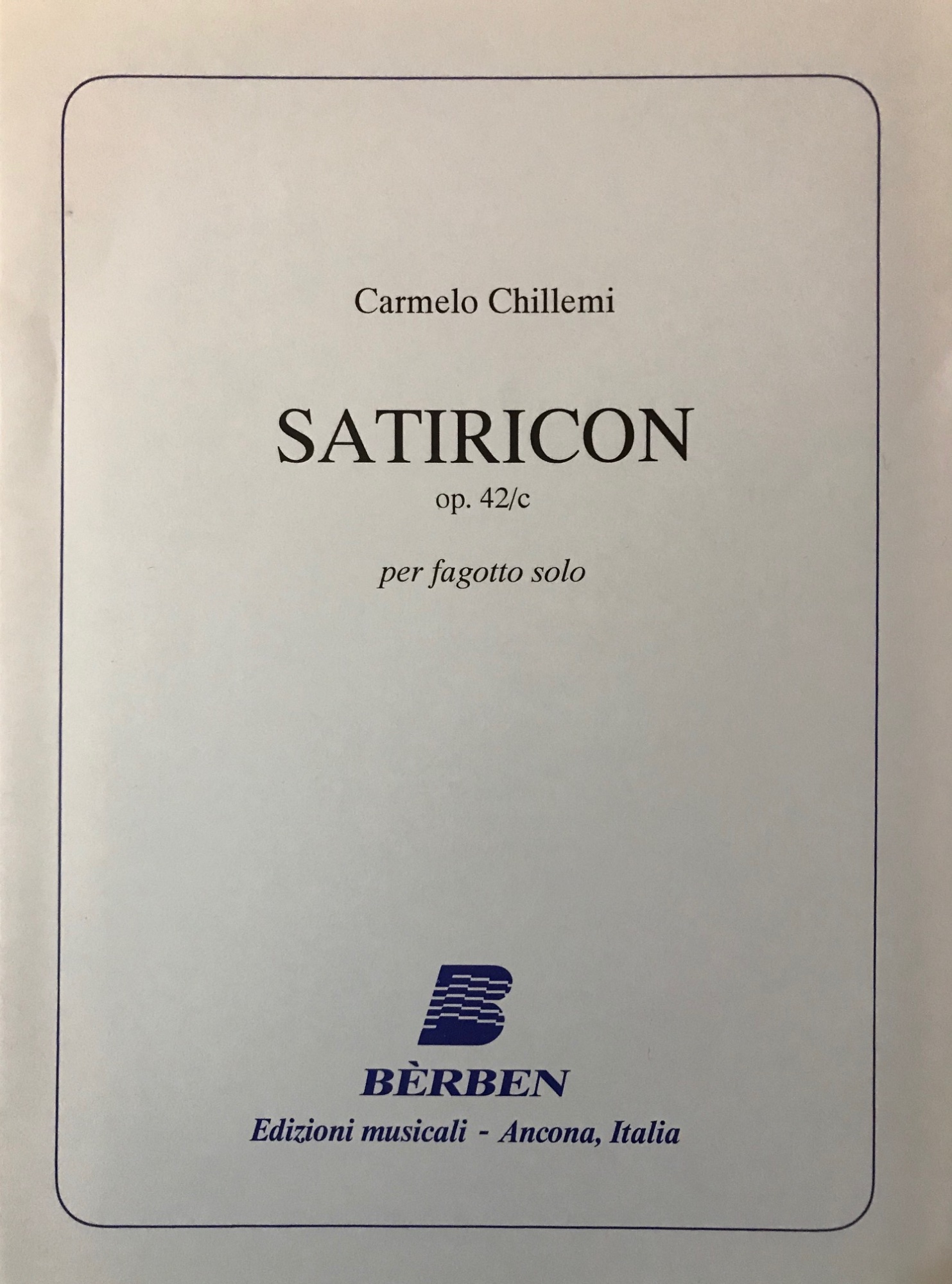 Satiricon op.42/C