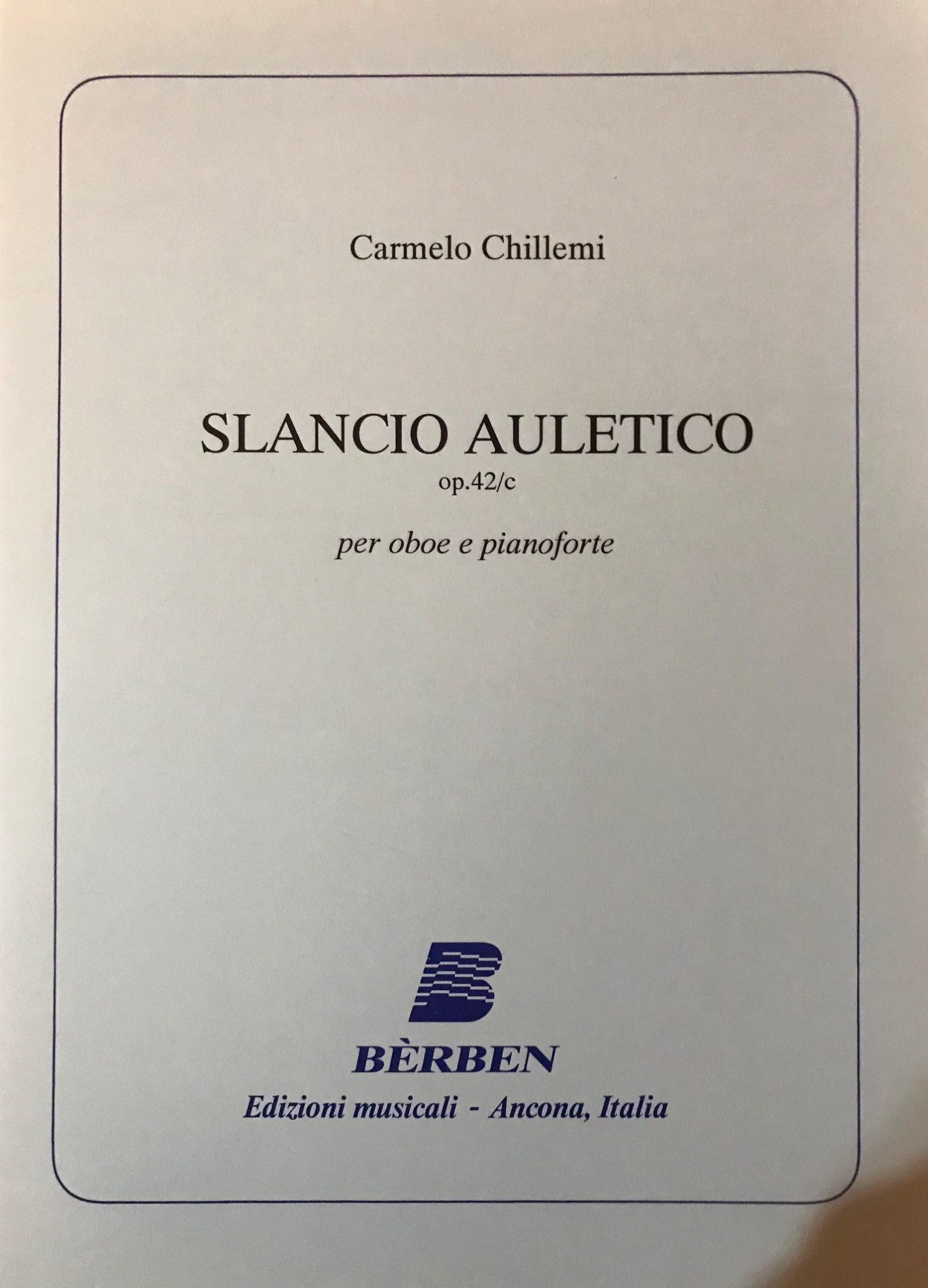 Slancio Auletico op.42/C