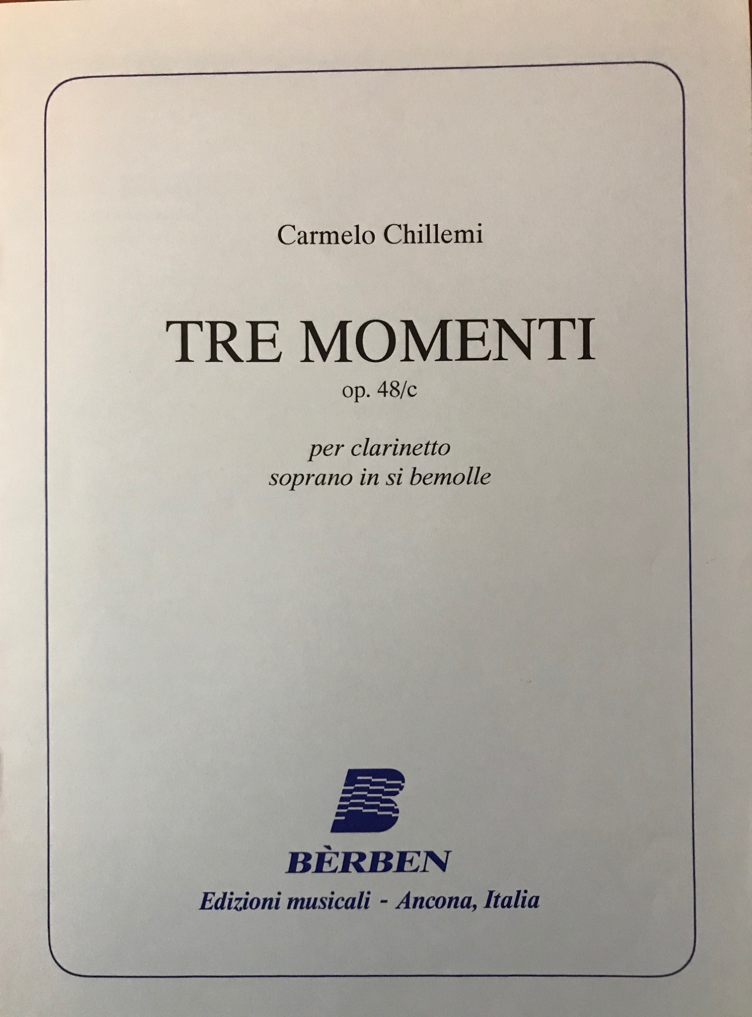 Tre Momenti op.48/C