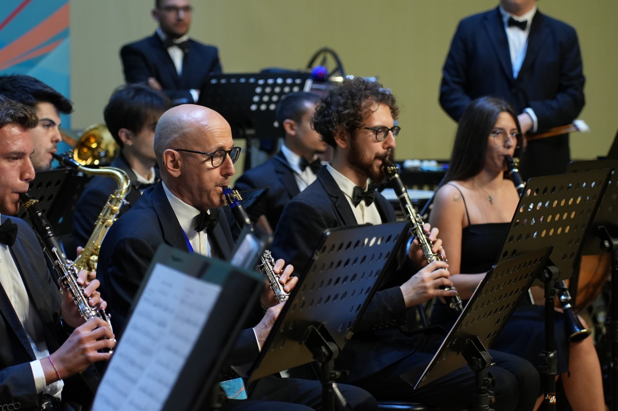 Clarinetti e sassofoni — l'orchestra in concerto