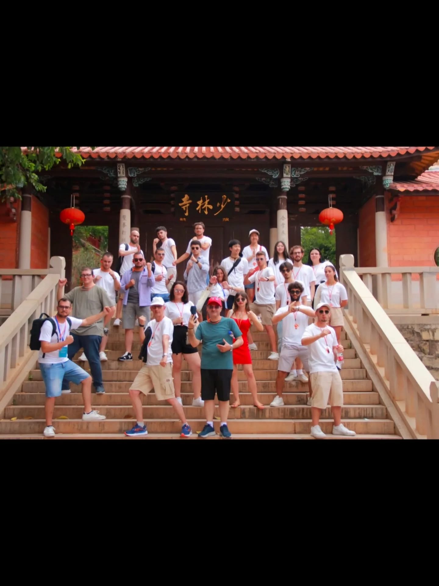 Scambio con studenti cinesi dopo la conferenza