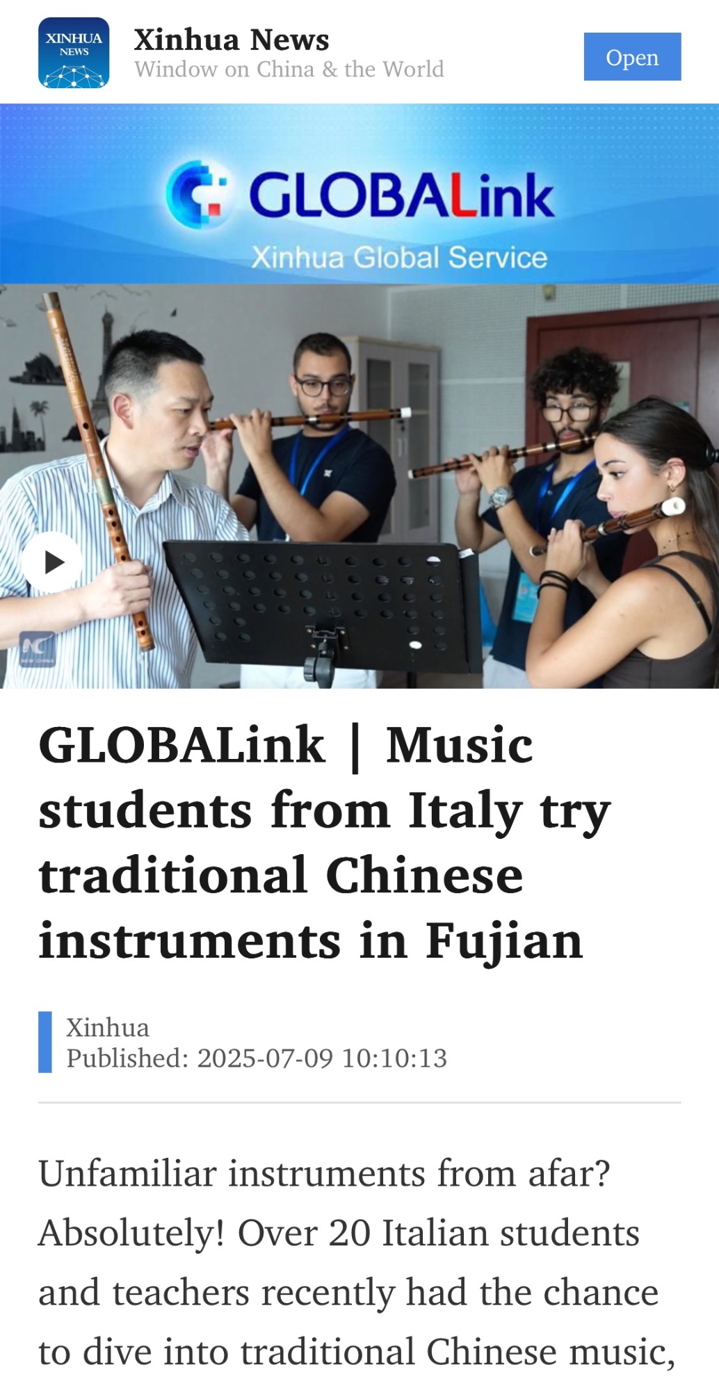 Foto ricordo con gli studenti di composizione — Xiamen